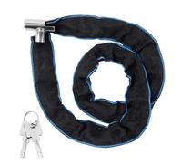 Adiwo Candado de Bicicleta Antirrobo con 2 Llave, Longitud del Candado 85cm, Seguridad Candados para Bici Moto Scooter