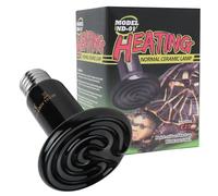 Adiwo Lámpara de Calor para Reptiles, E27 100W Bombilla de Calor Infrarroja de Cerámica, 220V Negro Bombillas de calefacción para Reptiles Vida 20.000 Horas para Anfibio, Lagartos, Tortuga, Serpiente