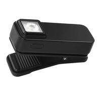 Adiwo Linterna de Clip de Bolsillo, minilinterna recargable, luz para correr, IPX4, clip para gorra, bolsillo, cinturón, Portátil para Trabajo Nocturno Herramienta para correr, acampar, rescate