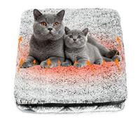 Adiwo Manta térmica Gato, Manta Autocalentable para Gatos y Perros, Calor para Invierno, Manta Térmica Antideslizante, 60 * 45cm, Bicolor
