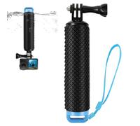 Adiwo Palo Selfie Flotando, Azul | Palo Selfie Flotante para Gopro, Boya Flotador de Cámara Deportiva con Cuerda de Seguridad Impermeable para Buceo dji Osmo
