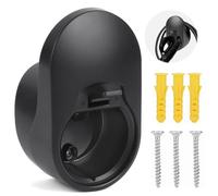Adiwo Soporte de Cable de Carga Tipo 2, Organizador de Cable de Carga Soporte ABS, EV Accesorio para Estación Carga, Soporte de Pared para Coche Eléctrico, Negro, para vehículos eléctricos