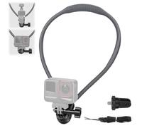 Adiwo Soporte de Cuello de Liberación Rápida, Soporte de Cuello para Cámara, Correa Pectoral Ajustable, Agradable para la Piel, Vistas en Primera Persona para GoPro Hero 13 Insta360 Ace Pro DJI Action