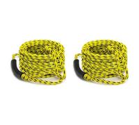 Adiythbm BoatingTowRopes EightEndLoops Connect | Bucles de 8 pulgadas en cada extremo para una conexión rápida del ; nailon; color brillante para visibilidad.