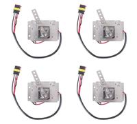 Adiythbm Potenciómetro del acelerador PB-6 0-5K con microinterruptor de | Potenciómetro sellado de 0 a 5 K ohmios, interruptor de seguridad interno que arrancar el EV con pedal completo