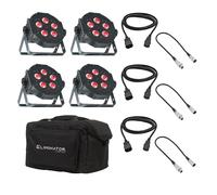 ADJ Mega TRIPAR Profile Plus LED Par Can & Carry Bag Bundle