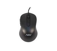 adj Ratón óptico USB 6D Evo Pure BK 1000 DPI 6 teclas Plug & Play