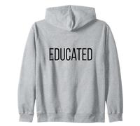 Adjetivo de una Sola Palabra educado Disfraz de Halloween Simple Sudadera con Capucha