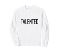 Adjetivo de una Sola Palabra talentoso Disfraz de Halloween Simple Sudadera