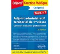 Adjoint Administratif Territorial De 1re Classe - Concours Et Examen P