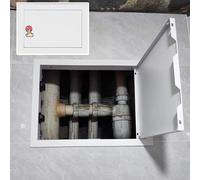 Adjuble 1560 - Solapa de sellado sanitario impermeable para fontanería segura (55,9 x 61 cm) para LeaPrevent y Home Protect