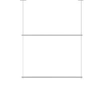 Adjuble Height - Perchero para colgar en el techo - Barra de ropa de exhibición al por menor, Sto nd comercial para centro comercial y dormitorio, barra para ropa pesada (plateado)