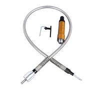 Adjunta del adaptador del eje flexible, accesorio de adaptador de eje flexible versátil, herramienta de extensión del eje de goma para taladros eléctricos, molinillos y más, para (KJAOYUKwgoImUZ-12)