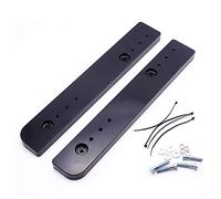 Adjustable 1''-3'' Tour-Pak Relocator Kit Mount Extend Plate Trunk Luggage Rack Compatible with Harley Road King Street Glide Trikes Tri Glide 2014-UP