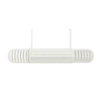 Adjustable Air Conditioning Vent Deflector, Anti-Wind Blowing Air Diverter Cover with Stable Baffles, Windshield for Ceiling Wall RV Car Basement and Home Window AC Units