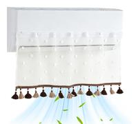 Adjustable Airflow Management Shield - Innovative Fabric Redirector For Wall-Mounted AC Units & Heaters, Gently Guides Wind Direction To Prevent Direct Exposure, Ideal For Maintaining Comfort In Livin