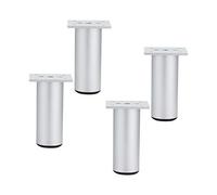 Adjustable Aluminchum Furniture Legs 4Pcs,for,Bathrooms,Coffee Tables,Sofas,DIY Furniture Legs,Modern Style Support Legs,Load-bearinchg 300kg