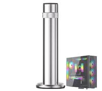 Adjustable Aluminum GPU Brace Support - Graphics Card Sag Protector, Insulated Silicone Tip Anti Vibration Pillar, Shielded Magnetic Base Desktop Stand | For Custom PC