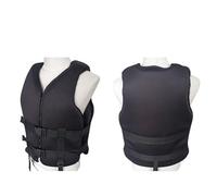 Adjustable and Breathable Kayak Vest for Adults, Kayak Vest for Fishing, Surfing, Sailing, Boating, Kayaking, Drifting, Swimming and Water Sports(Black,XL)