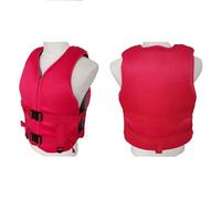 Adjustable and Breathable Kayak Vest for Adults, Kayak Vest for Fishing, Surfing, Sailing, Boating, Kayaking, Drifting, Swimming and Water Sports(Red,L)