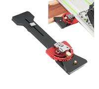 Adjustable Angle Track Saw Square,Optimized Precision Woodwoking Tools | Router Guide Track Saw Guide Rail,for Streamlined Cutting Process Straight Cuts Crosscut Edges Furniture Carpentry Beginners