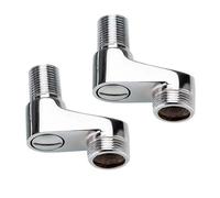 Adjustable Angle Tub Faucet Shower Connector, 6.2x5.5cm, Copper Material, Bathtub Tap Adapter for Shower Hose Attachment, Home Hardware, Repair