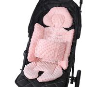 Adjustable Baby Headrest, Lightweight Car Seat Cushion, Ergonomic Head Support Insert, Soft Fabric Head Cushion, Safety Head Support for, Baby Travel Headrest, Infant Support Pillow,
