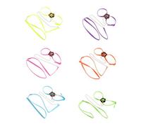 Adjustable Bird Harness Leash Parrot Flying Rope Straps Outdoor Training Traction For Small Parrots Multi Colors Toys African Grey For Small Parrots For Large Birds Conure Macaw Christmas Parts Set