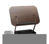 Adjustable Book Holder, Multifunctional Display Stand, 13.39x9.25in Rotating Reading Riser, Foldable Space Saving Design, 360 Degree Viewing Angle for Home, Desk, Recipe Books, Textbooks, Tablets