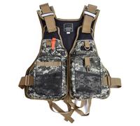 Adjustable Buoyancy Kayaking Jacket for Adults, Floatation Aid Vest with Secure Fit for Fishing Swimming Kayaking Boating Paddle Boarding Water Sports Activities Safety Gear(Green)