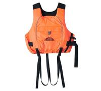 Adjustable Buoyancy Surfing Vest for Adults Men Women, Ripstop Nylon Water Safety Surfing Vest with Quick-Dry Foam Side Zipper for Kayaking Boating Fishing Water Sports Gear(Orange)