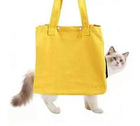 Adjustable Cat Carrier Tote, Pet Bag Ventilation Holes, Comfortable and Breathable Environment for Travel Vacation Camping Picnic Shopping Hiking Offers Secure Cats Making Outdoor Adventures Safe