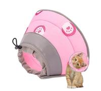 Adjustable Cat Cone Collar | Soft Breathable Protective Neck For Pets Recovery Cats Dogs Kittens Puppies, Lightweight Comfortable Healing Accessory, Prevents Self-Injury, Post- Care, Veterinary