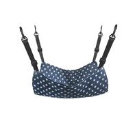 Adjustable Cat Hammock, Soft Pet Bed for Ferret, Kitten, Puppy, Breathable Double-Sided Swinging, Comfortable Hanging Pet for Mice, Hamsters, Adjustable Design S, M, Blue Star