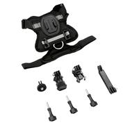 Adjustable Cat Harness, Camera Mount Pet Harness, Standard Size Cat Harnesses with Secure Straps, Durable Action Arness, Cats Leash with Comfort Fit, Pet Leash for Hiking Walking Adventures