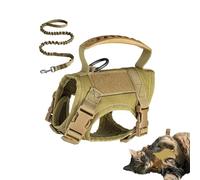 Adjustable Cat Harness - Vest Style with Control Handle, Anti Escape Secure Design | Breathable Pet Harness with Leash For Cats and Small Dogs, Outdoor Walking, Travel, Training Use
