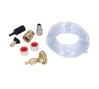 Adjustable Chemical Injector Brass Stainless Steel 5000PSI 9.8ft Tube Down Soap Nozzle Kit for Pressure Washing