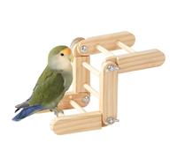 Adjustable Climbing Ladder - Parakeet Toy for Birds | Angle Station with Claw Sharpening, Lovebird Gum Health Ornament, Indoor Cage Accessory, Balcony Garden Play Tool, Hanging Exercise Decoration