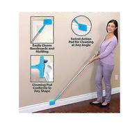 Adjustable Conforming Baseboard Cleaner Tool Long Handle Dust Brush for Home