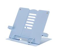 Adjustable Cookbook Stand - Height Desktop Riser and Laptop Holder, Portable Book Holder for Studying, College, Classroom, Library, Living Room, Kitchen, Bedroom, Home Office Reading