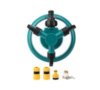 Adjustable Coverage Sprinklers for Your Garden, 360 Degree Rotating Sprinklers Concentrate Water Directly To The Roots, ABS Plastic Durable Sprinkler