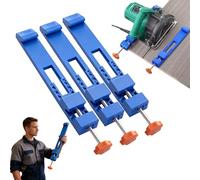 Adjustable Cutting Machine Base Guide - Innovative Circular Saw Guide for Woodworking, Precision Electric Saw Milling Positioning Clamp for Professionals & DIY Cutting Projects (3Pcs)