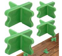 Adjustable Deck Spacers - 4 Pieces Spacer Tool, Deck Spacers with Easy Grip, Flooring Installation Support Tool, Building Home Users for Professional DIY Projects, Flooring Leveling System