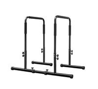Adjustable Dip Bar Station, Heavy Duty Parallette & Parallel Bars, Stable Dip Stands for Home Gym, Calisthenics & Upper Body Workout Equipment