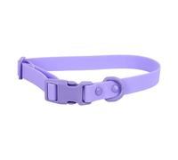 Adjustable Dog Collar | Weather - Protected & Tarnish - Proof PVC Material for Easy Care/Training/Outdoor Use | Soft Flexible Comfortable Pet Collar for Dogs & Cats (31-50cm/12.2-19.7in