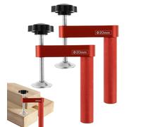 Adjustable Dog Hole Clamp, Stable Workbench Table Clamps, Precision Woodworking Bench Clamps, Long Lasting Non Marking Tools for Woodworking Projects Versatile Clamping