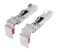 Adjustable Drawer Fixing Clamp 2 Pack | 2mm Steel Clip for Drawer Installation | No - Tool Click Adjustment for Cabinets/Furniture | Alloy Steel Construction
