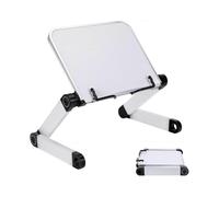 Adjustable Ergonomic Book Stand for Large Books, Music, Tablet, Recipes - Height and Angle Adjustable, Foldable