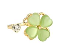 Adjustable Fidget Ring Set, Calming Stress Relief Finger Toys For Men and Women, Portable Reducer For Office Classroom Travel Airplane Meetings Or Relaxation Gift Birthday Valentine Wedding