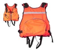 Adjustable Fly Fishing Life Vest for Adults Men and Women, High Buoyancy with Breathable Mesh Multi-Pockets for Kayaking, Boating, Paddle Boarding, Fishing, Water Sports